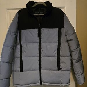 Brand NEW with TAGS Black and Gray Men's PUFFER Jacket